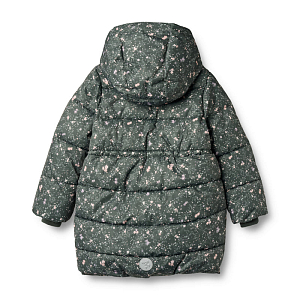 Пальто дутое Wheat "Yrsa Forest Lake Checked Flowers", магические цветы